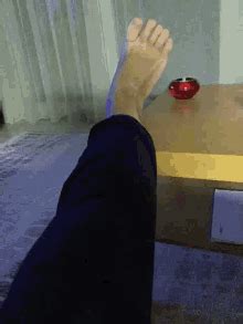 feet anal gif